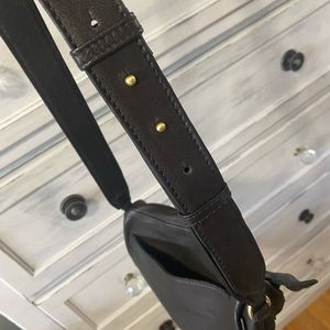 Black, HOBO remedy belt bag/ sling shoulder bag.